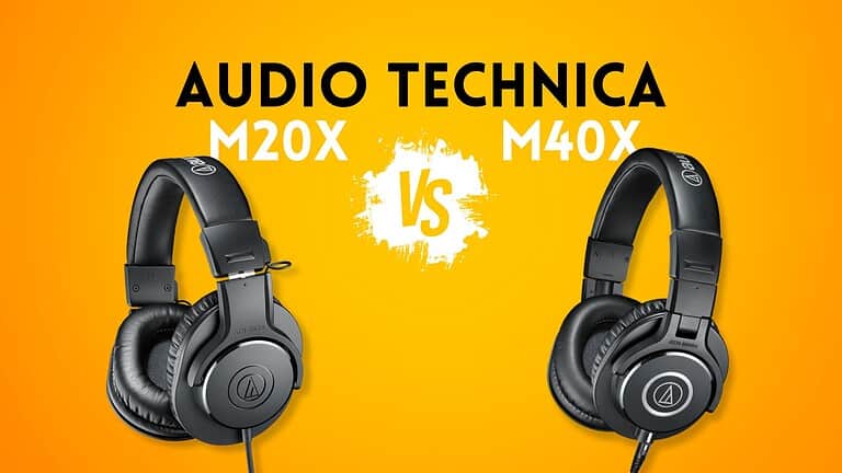 Audio Technica M20X vs M40X for beginner DJs